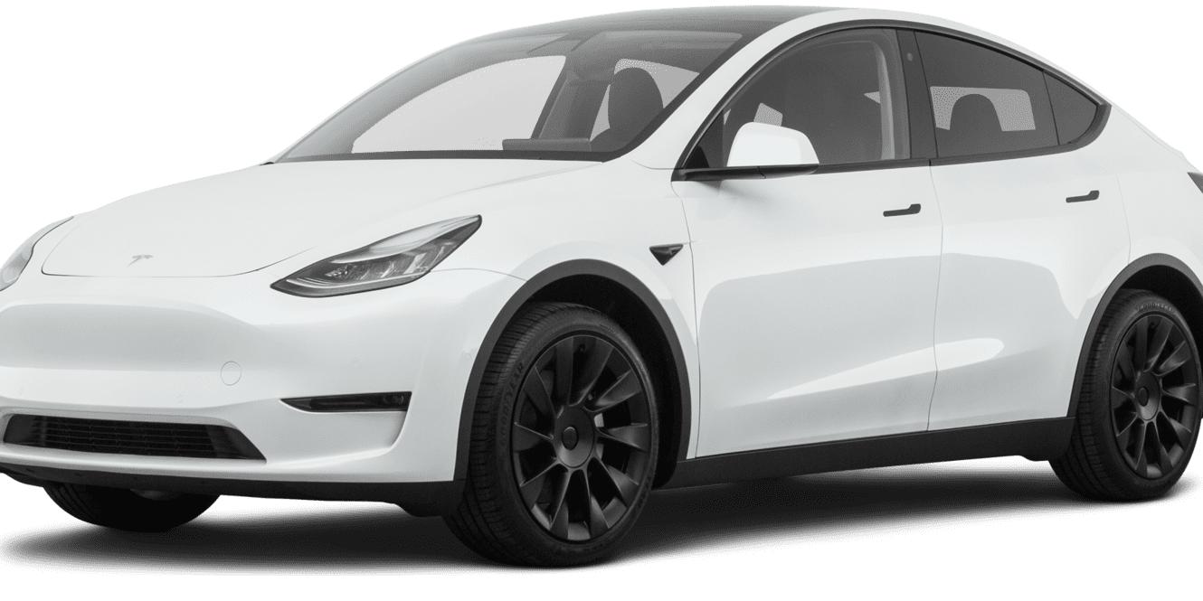 TESLA MODEL Y 2021 5YJYGDEE7MF122856 image